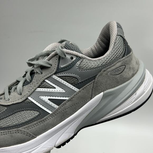 NEW BALANCE 990 v6 WOMEN SIZE 10 2A NARROW ATHLETIC SHOES GRAY MADE IN USA - Picture 8 of 11